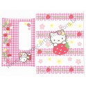 Ano 2007. Conjunto de Mini-Papel de Carta Hello Kitty Straw CRS Sanrio