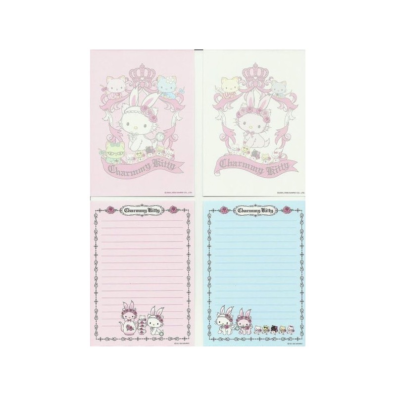 Ano 2006. Kit 12 Notas Charmmy Kitty Tea Sanrio