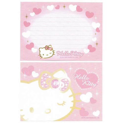 Ano 2005. Kit 2 Notas Hello Kitty Ribbon Kt Sanrio