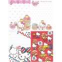 Ano 2012. Kit 8 Notas Hello Kitty Sanrio