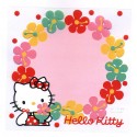 Ano 1995. Nota Hello Kitty (Plástico) Flores Sanrio