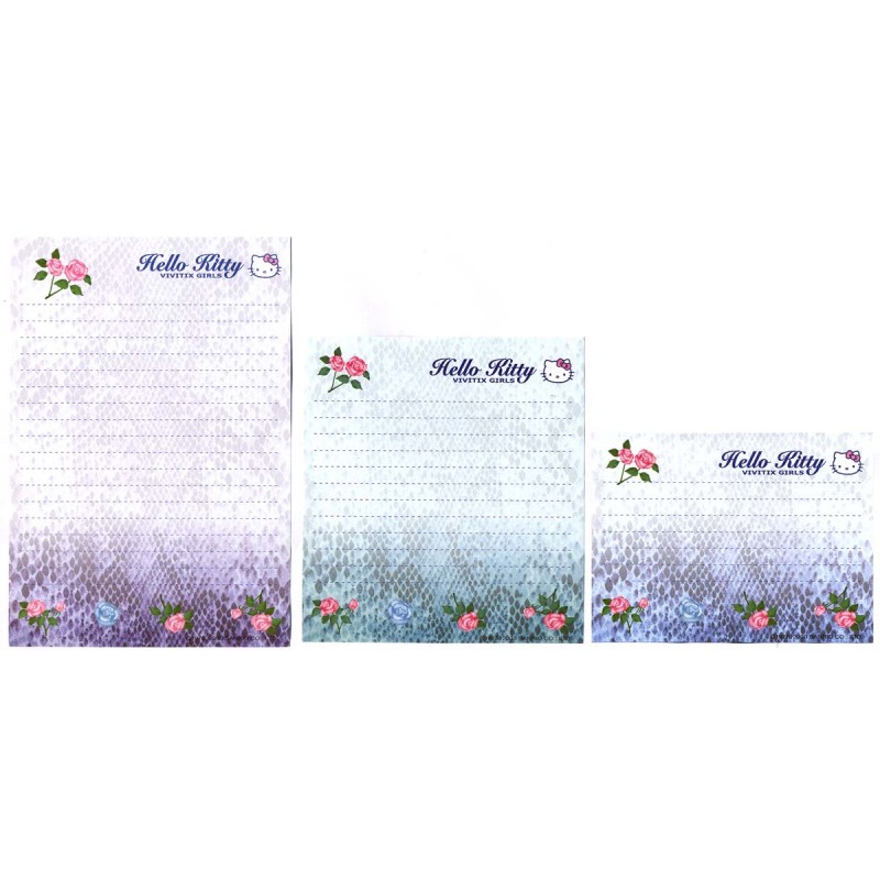 Ano 2000. Kit 3 Notas Hello Kitty Vintage Sanrio