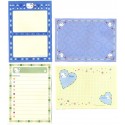 Ano 2000. Kit 4 Notas Hello Kitty C*Works Vintage Sanrio