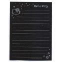 Ano 2001. Nota Hello Kitty Black Vintage Sanrio