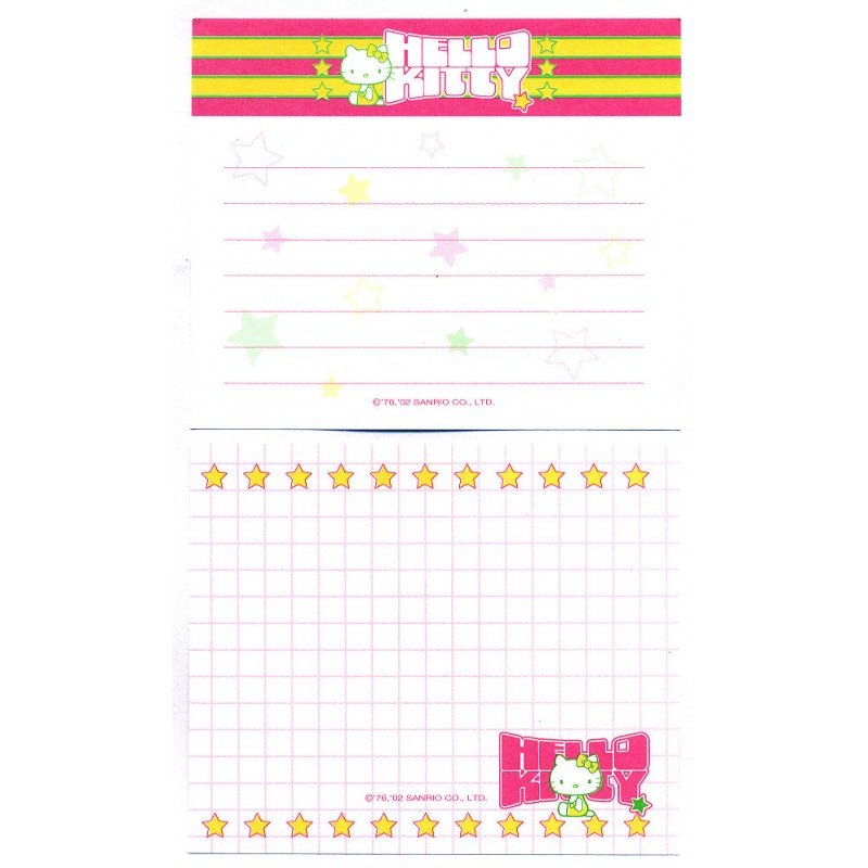 Ano 2002. Kit 2 Notas Hello Kitty Sanrio