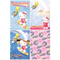 Ano 2002. Kit 4 Notas Hello Kitty & Tweety PSurf Sanrio