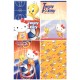 Ano 2002. Kit 4 Notas Hello Kitty & Tweety PBasketball Sanrio