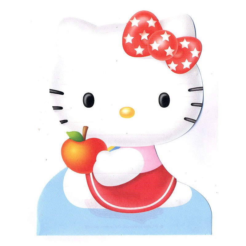 Ano 2003. Nota Hello Kitty Apple Sanrio