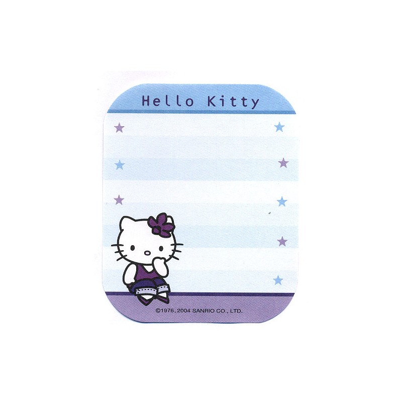 Ano 2004. Nota Hello Kitty Silver Sanrio