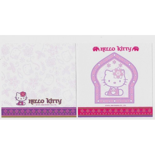 Ano 2000. Kit 2 Notas Hello Kitty Indiana Vintage Sanrio