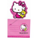 Ano 2013. Cartão Pequeno Hello Kitty Yellow Bear (CRS) Sanrio