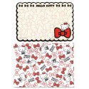 Ano 2014. Kit Mini-Cartão de Mensagem Hello Kitty Ribbon (CVM) Sanrio
