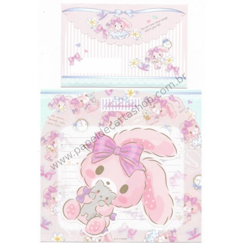 Ano 2017. Kit 2 Conjuntos de Papel de Carta Bonbonribbon Sanrio