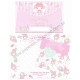 Ano 2017. Kit 2 Conjuntos de Papel de Carta My Melody Sanrio