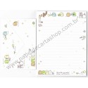 Kit 2 Conjuntos de Papel de Carta Sumikko Gurashi 1 SAN-X