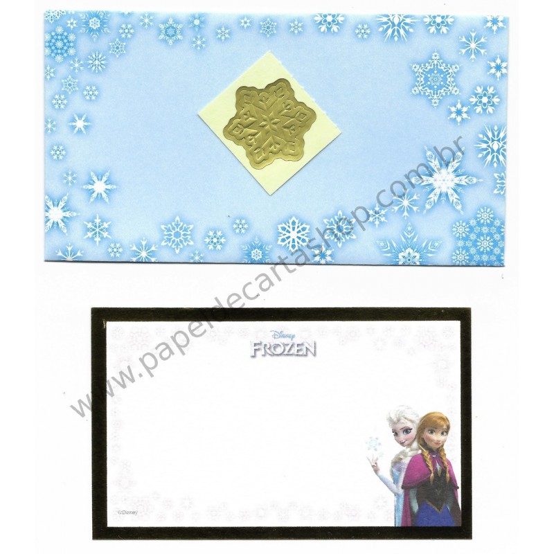 Conjunto de Mini-Cartão de Mensagem Disney FROZEN CBR Japan