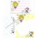 Conjunto de Papel de Carta P com envelope ADO MIZUMORI 0037