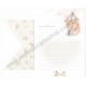 Conjunto de Papel de Carta Importado AMY & TIM 08