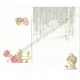 Conjunto de Papel de Carta Importado AMY & TIM 10