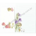 Conjunto de Papel de Carta Importado AMY & TIM 20