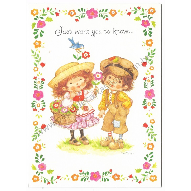 Notecard Antigo Importado Pam Peltier Sugar'n'Spice4G - Current