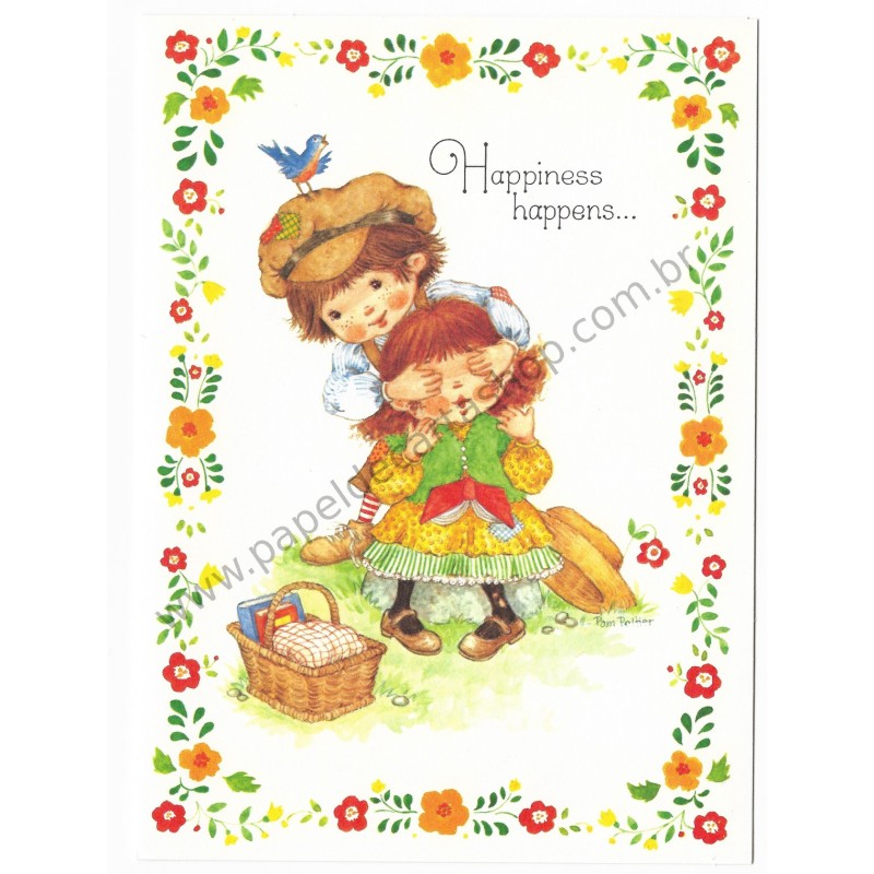 Notecard Antigo Importado Pam Peltier Sugar'n'Spice5G - Current