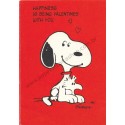 Cartão Postal Valentines Antigo VINTAGE Importado Snoopy2