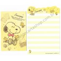 Kit 2 Conjuntos de Mini-Papéis de Carta Snoopy CAM Peanuts