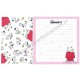 Kit 4 Conjuntos de Papel de Carta The 60's Snoopy CBR - Peanuts Worldwide LLC