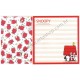 Kit 4 Conjuntos de Papel de Carta SNOOPY CVM - Peanuts Worldwide LLC