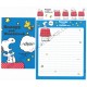 Kit 2 Conjuntos de Papel de Carta Snoopy CAMAZ - Peanuts Worldwide LLC
