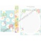 Ano 2015. Kit 2 Conjuntos de Papel de Carta Little Twin Stars Bright Sanrio