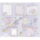 Ano 2013. Kit 2 Conjuntos de Papel de Carta Little Twin Stars Animals Sanrio