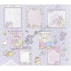 Ano 2013. Kit 2 Conjuntos de Papel de Carta Little Twin Stars Animals Sanrio