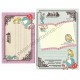 Conjunto de Papel de Carta Disney Alice Time for Tea Sun-Star