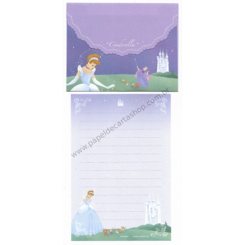 Conjunto de Papel de Carta P Disney Cinderella Dreams Come True CLL