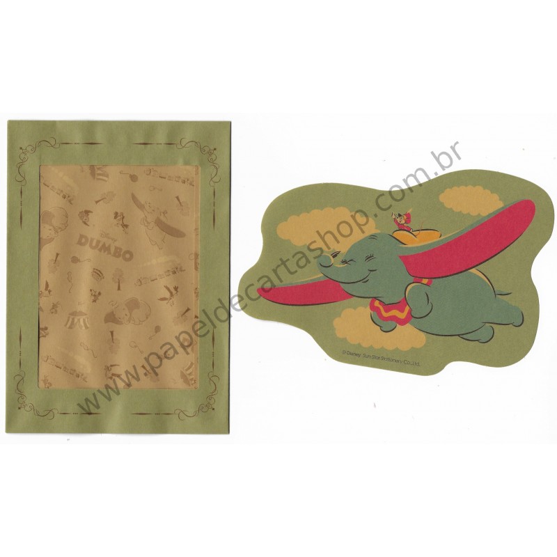 Conjunto de Papel de Carta Disney Dumbo P Sun-Star (CVD)