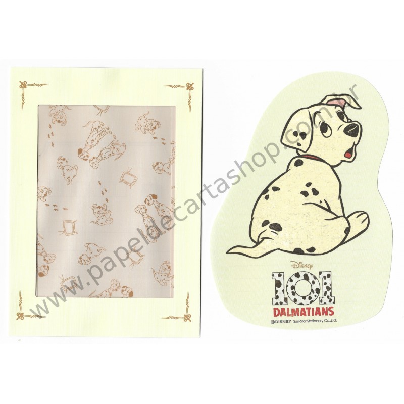 Conjunto de Papel de Carta Disney 101 Dalmatians P Sun-Star (CVD)