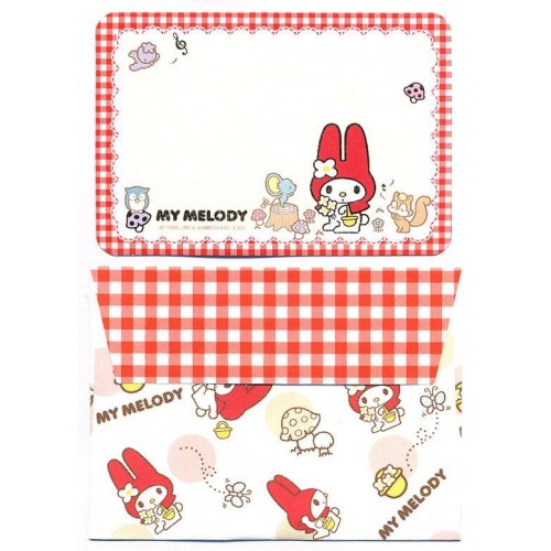 Ano 2015. Mini-Cartão de Mensagem My Melody Sanrio