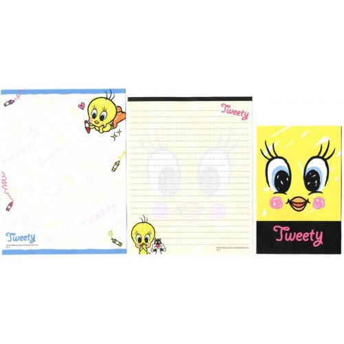 Conjunto de Papel de Carta Importado Tweety 10