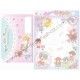 Ano 2017. Kit 3 Conjuntos de Papel de Carta Rilu Rilu Fairilu Sanrio