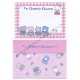 Ano 2017. Kit 15 Mini-Conjuntos de Papel de Carta Sanrio Characters