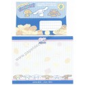 Ano 2004. Conjunto de Papel de Carta Cinnamoroll Super Sweet Sanrio