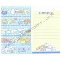 Ano 2006. Conjunto de Mini-Papel de Carta Cinnamoroll Shopping Sanrio