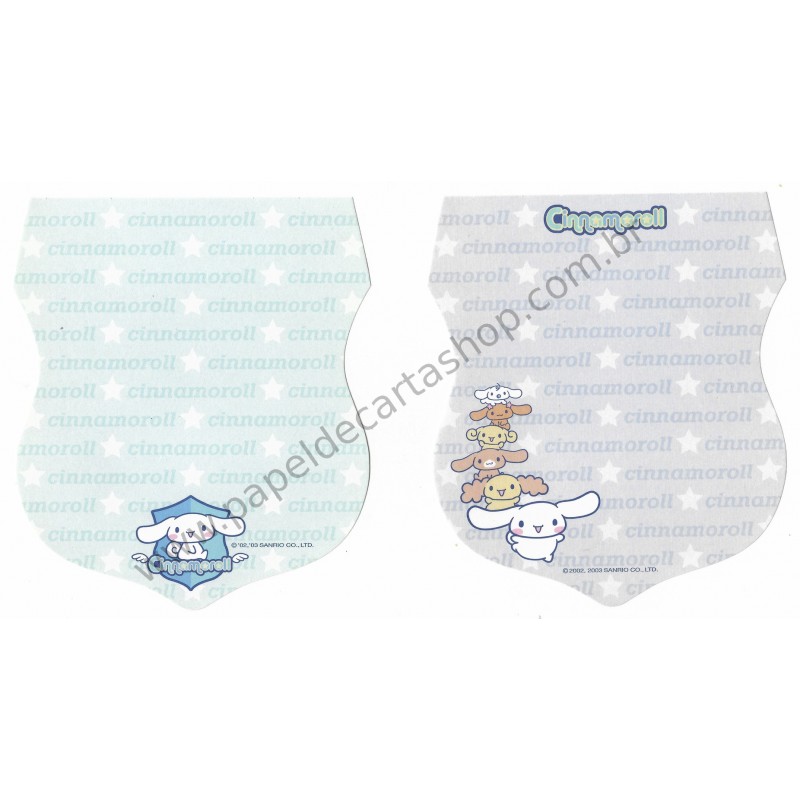 Ano 2003. Kit 2 Notas Cinnamoroll Dupla Sanrio