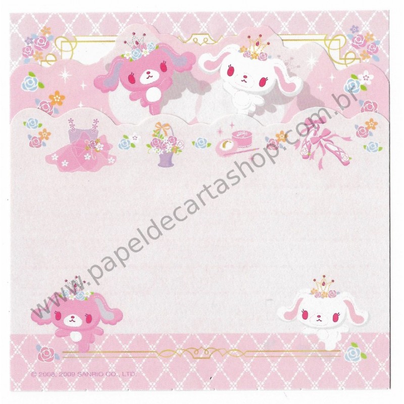 Ano 2009. Kit 3 Notas Sugarminuet Sanrio