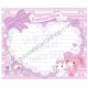 Ano 2015. Kit 3 Conjuntos de Papel de Carta BonbonRibbon Sanrio