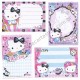 Ano 2013. Kit 4 MEMOS Hello Kitty Alice Sanrio