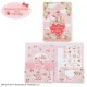 Ano 2017. Conjunto de Papel de Carta Hello Kitty & Moranguinho Sanrio