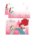 Conjunto de Mini-Papel de Carta Importado Disney Little Mermaid Japan